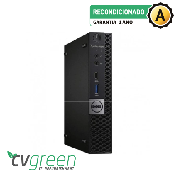 Desktop Dell Optiplex 7050 Micro Core i5-7ªGen 8GB 256GB SSD Win10Pro-Recondicionado