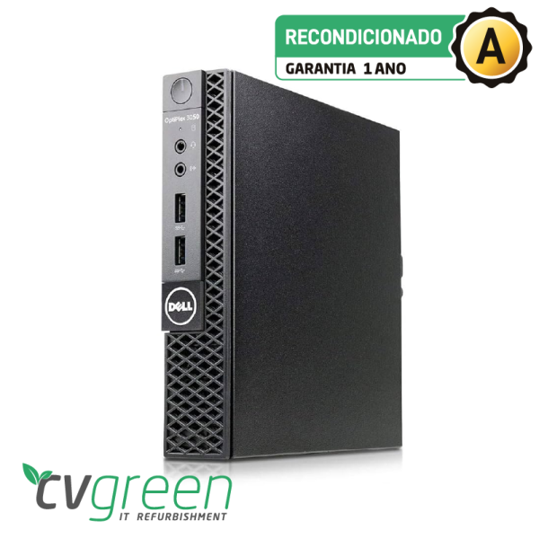 Desktop Dell Optiplex 3050 Micro Core i5-6ªGen 8GB 256GB SSD Win10Pro -Recondicionado