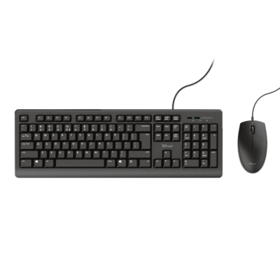 TECLADO + RATO TRUST PRIMO USB BLACK-23991
