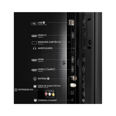 LED TV HISENSE 55" 4K HDR10+ SMART TV VIDAA U8.5