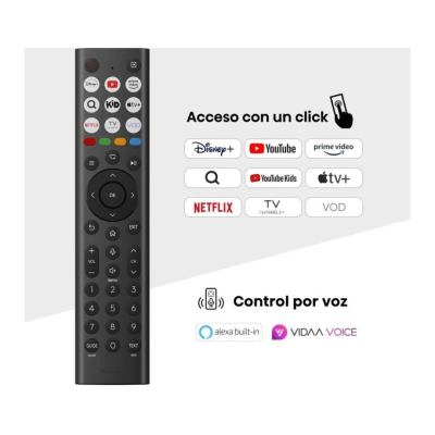 LED TV HISENSE 55" 4K HDR10+ SMART TV VIDAA U8.5