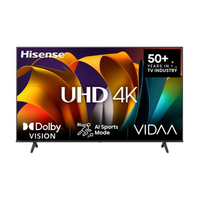 LED TV HISENSE 43" 4K HDR10 SMART TV VIDAA U7.6
