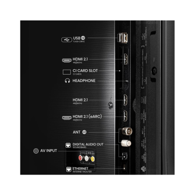 LED TV HISENSE 43" 4K HDR10 SMART TV VIDAA U7.6