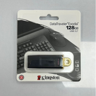 Pen Drive Kingston Datatravel Exodia 128GB USB Flash Drive 3.2- DTX/128GB Pen Drive Kingston Datatravel Exodia 128GB USB Flash Drive 3.2- DTX/128GB